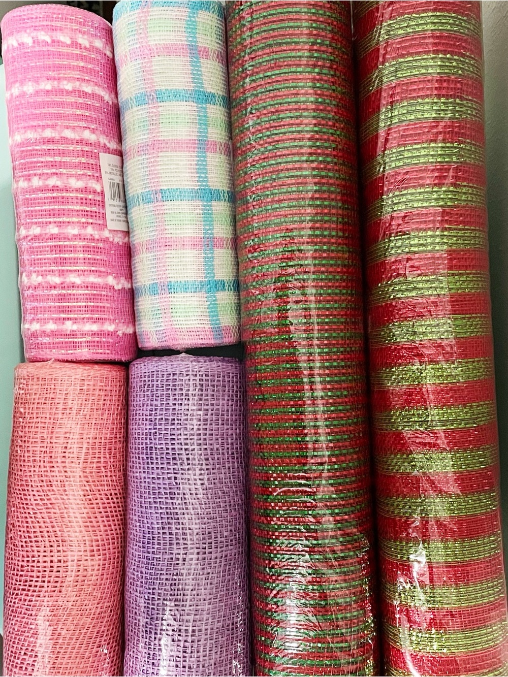 Decorative Mesh Roll Set